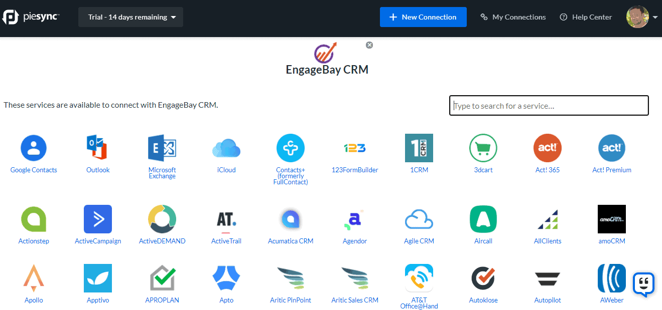 engagebay integrations