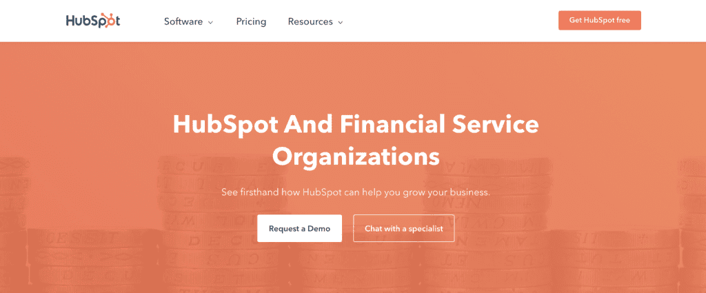 Hubspot customer relationships software