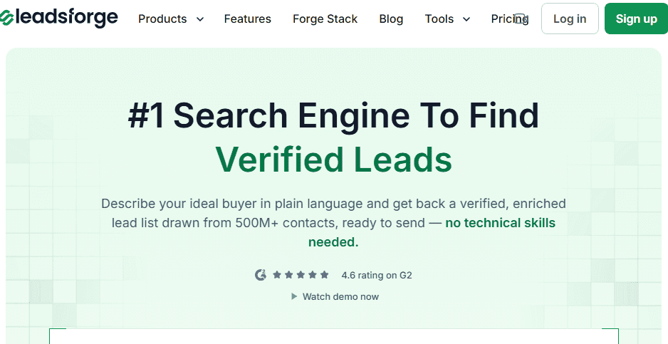leadsforge sales producitvity tool
