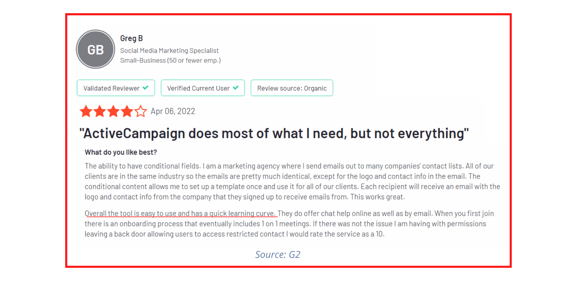 ActiveCampaign review