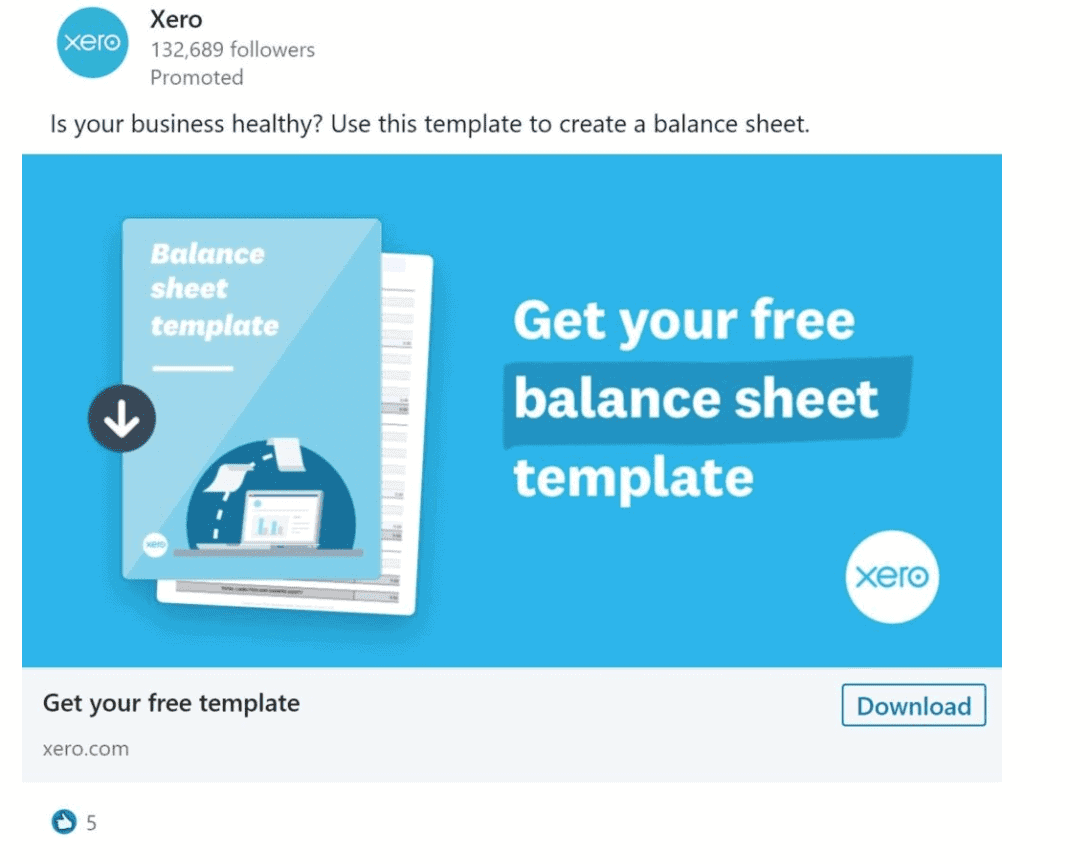 marketing efforts by xero