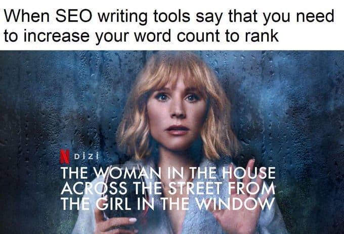 Funny content marketing meme