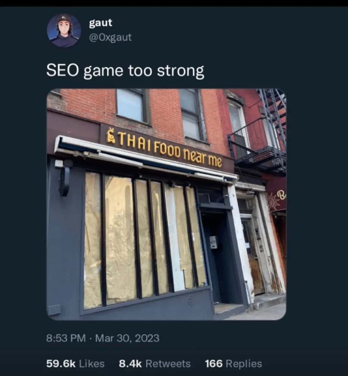 SEO marketing meme