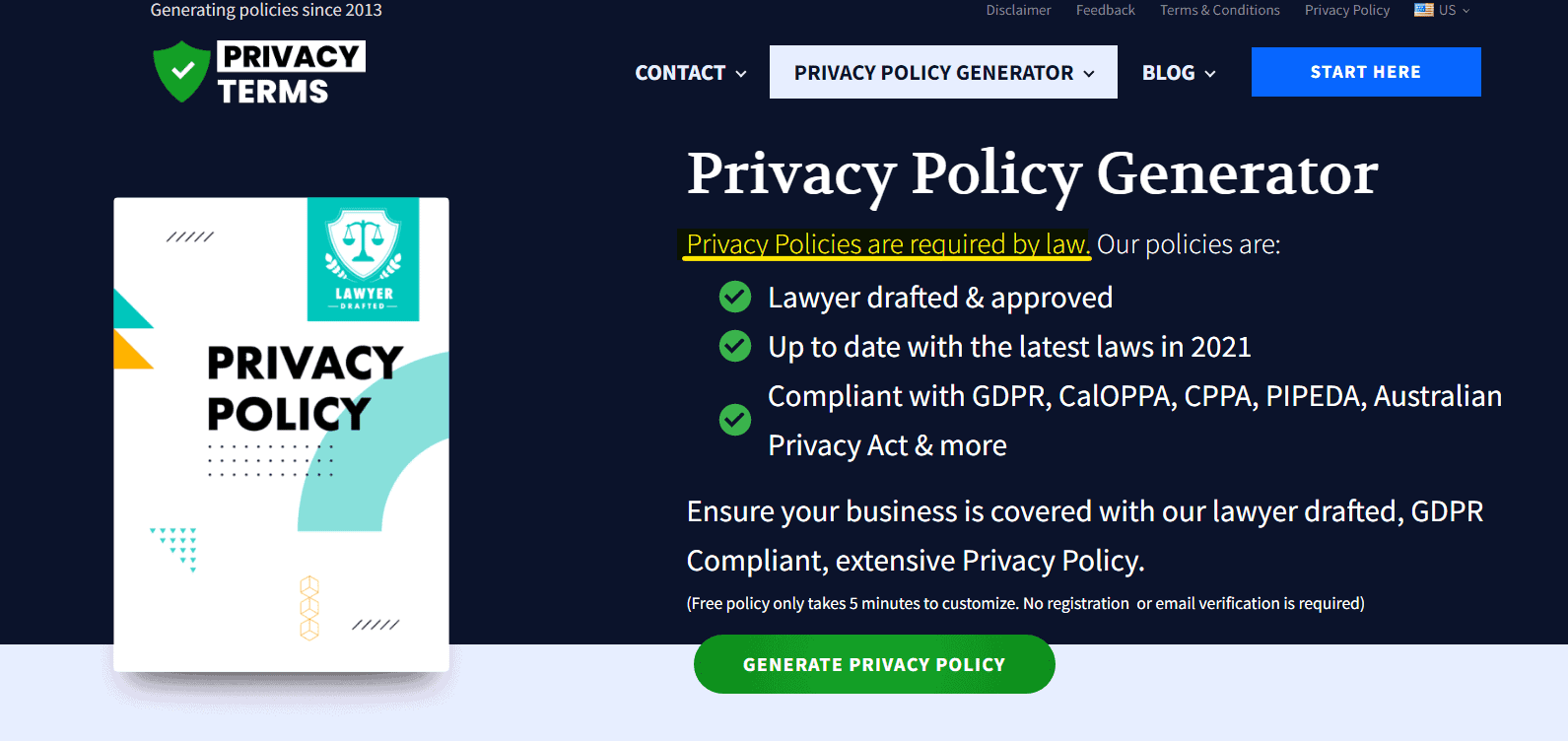 Privacy Policy Generator