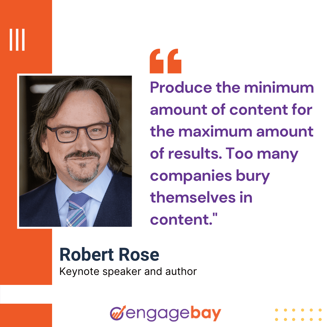 content marketing quotes by Robert Rose