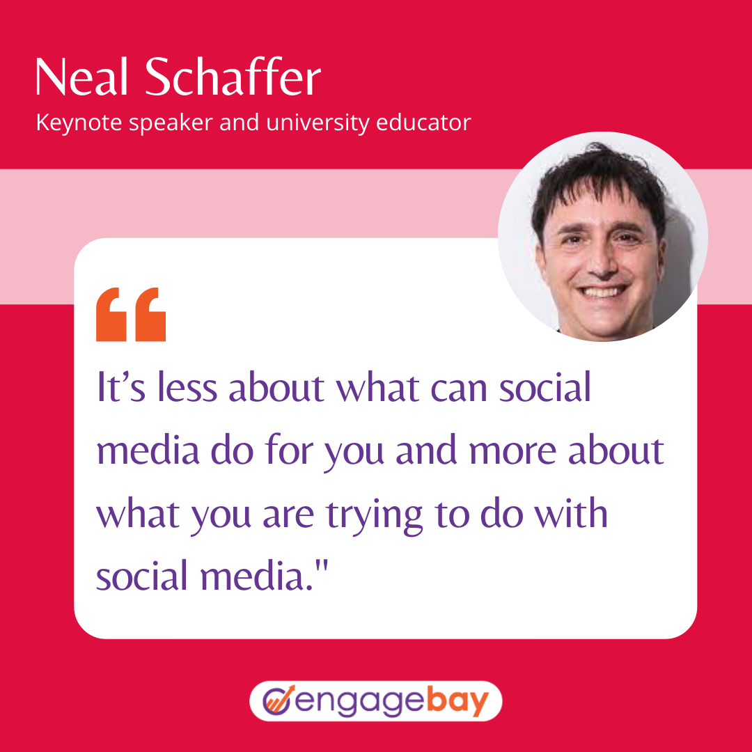 social media marketing quotes by Neal Schaffer