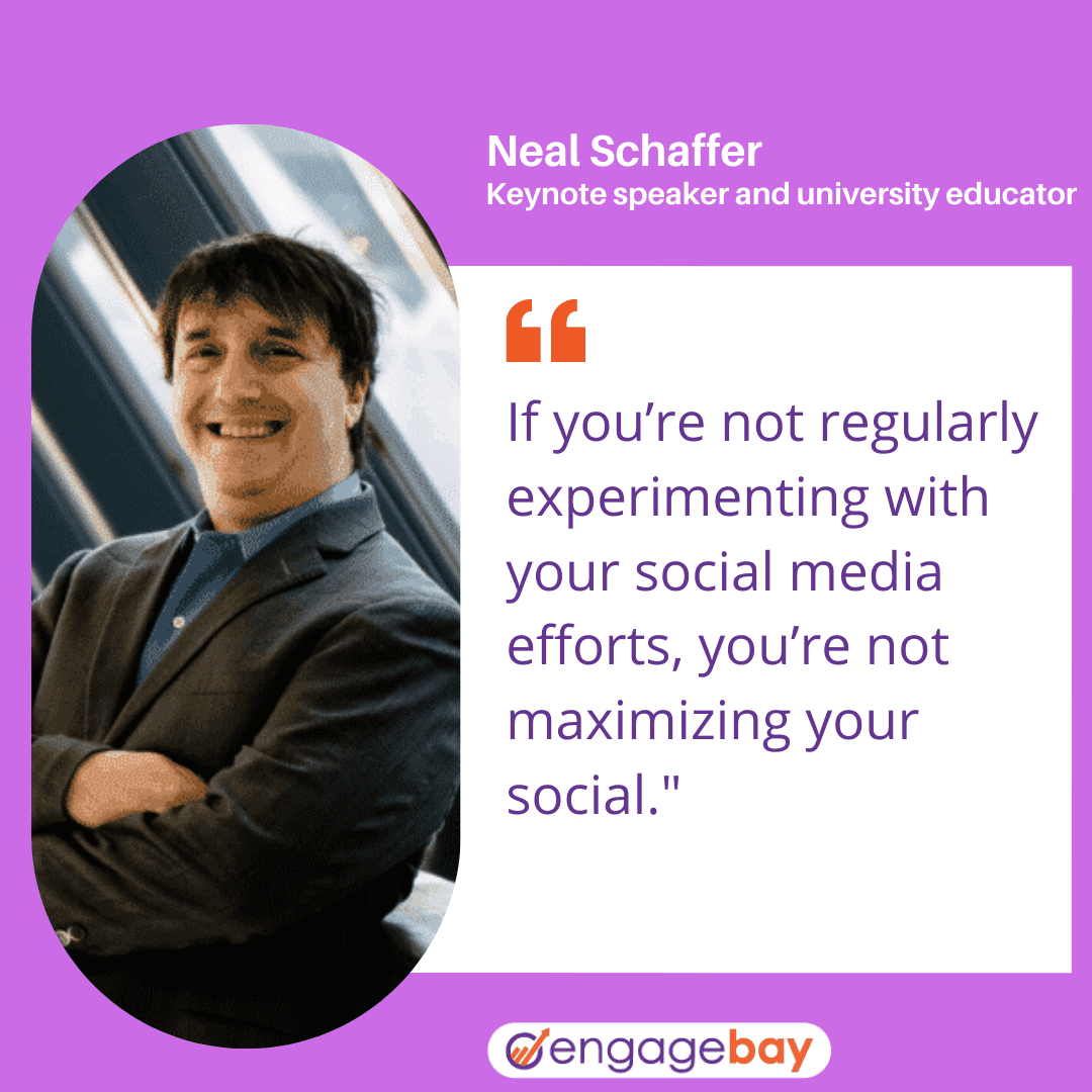 social media marketing quotes by Neal Schaffer