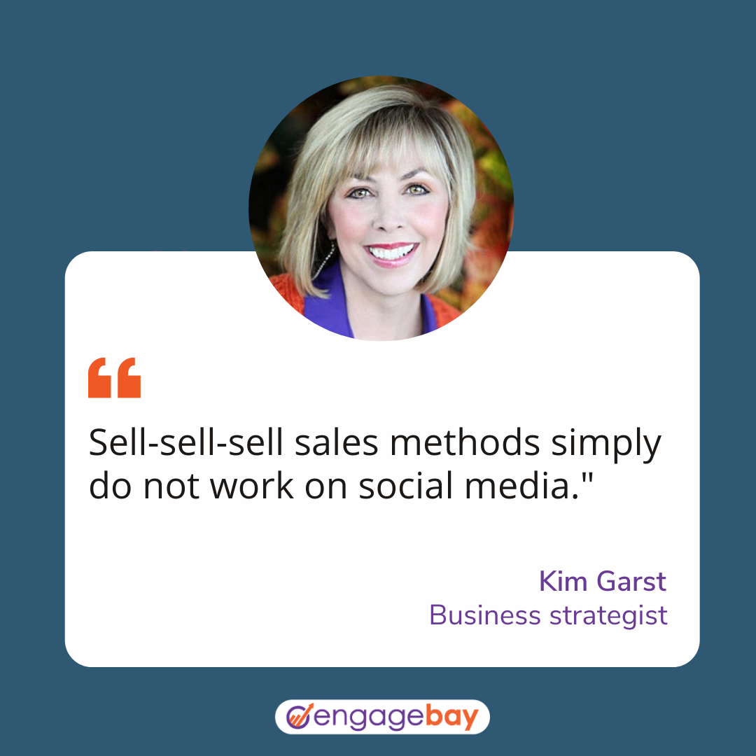 social media marketing quotes by Kim Garst