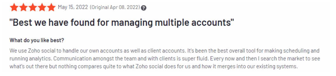 zoho pros