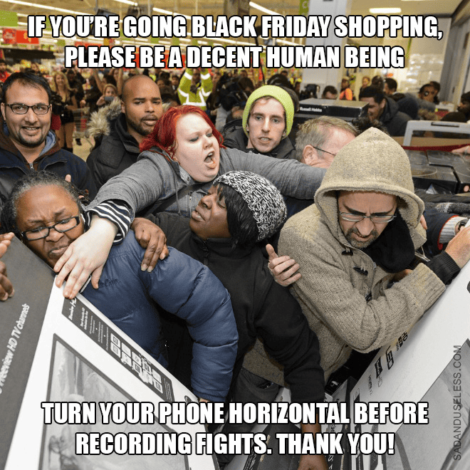 Black Friday funny meme