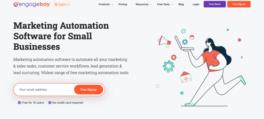 engagebay - marketing automation platform for small businesses