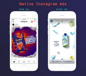 What are Native ads on Insta?