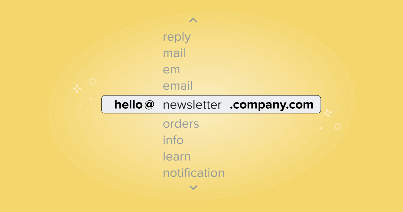 Email subdomain - how it looks