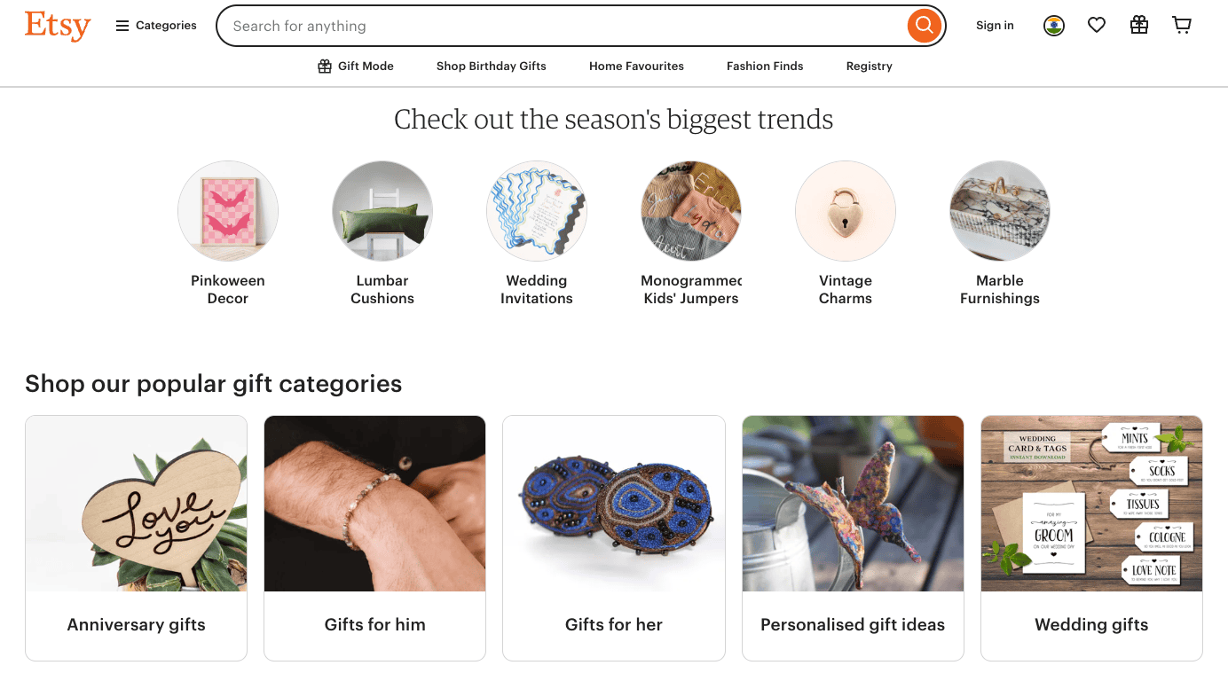 Etsy, an example of sustainable eCommerce business