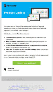 Announcements Email Templates to Deliver Updates and Promos