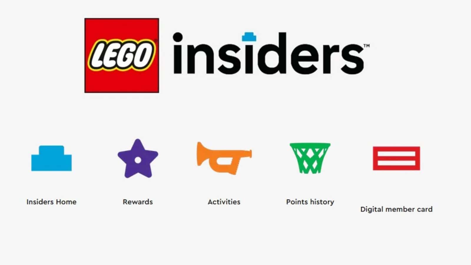 LEGO Insiders features