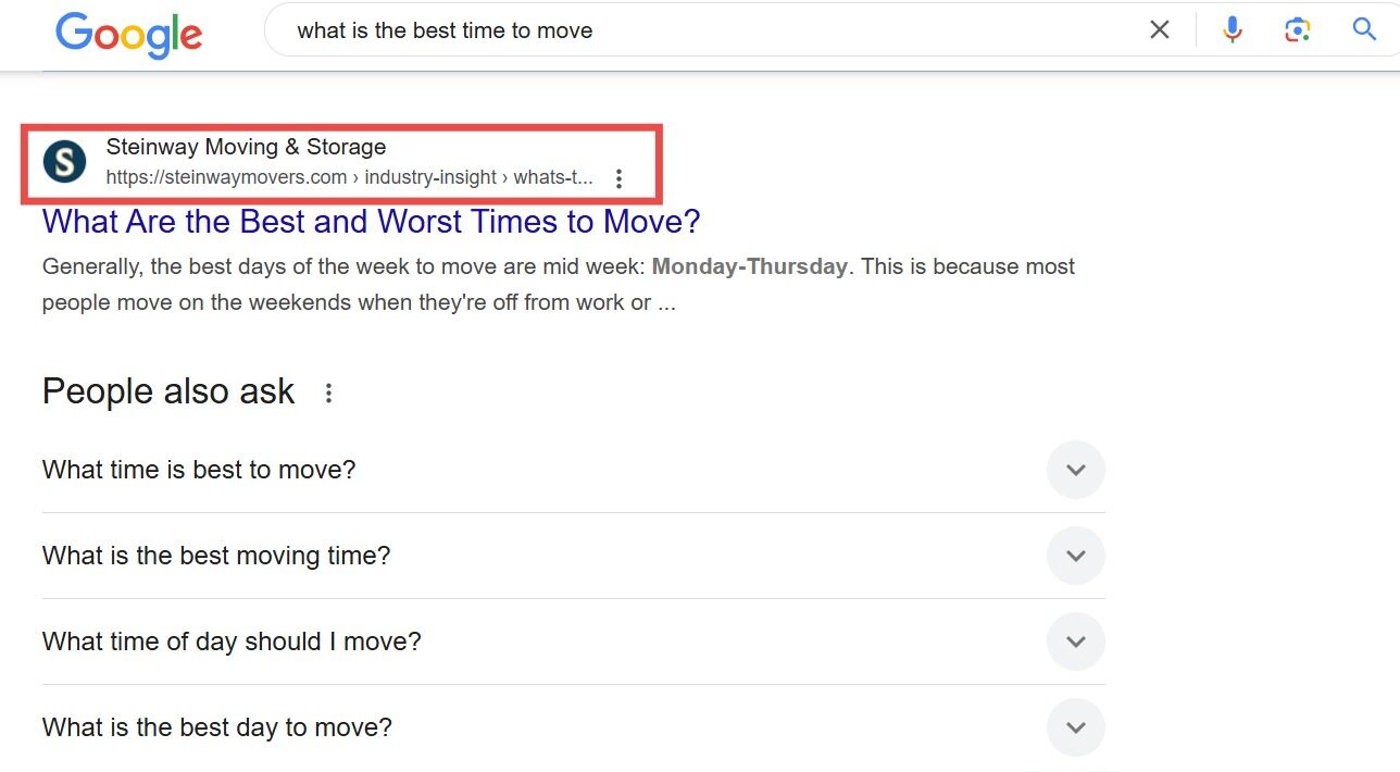 Moving Marketing Strategy